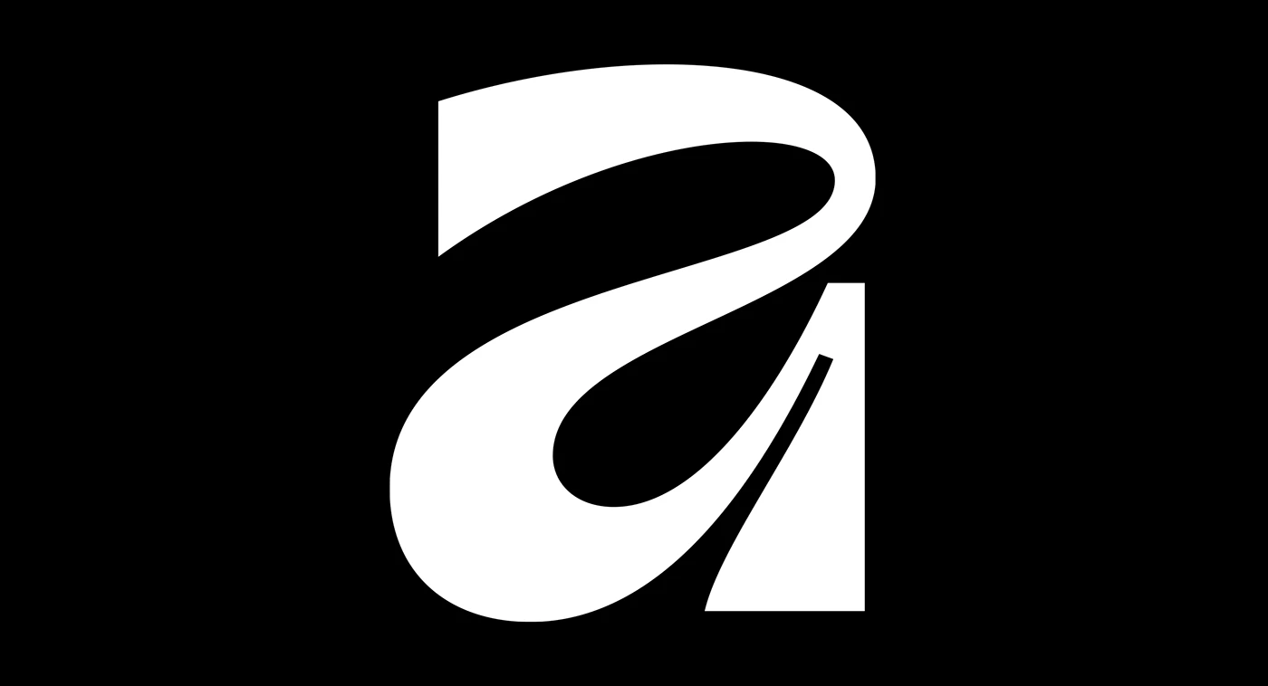 Muwazi logo applied on a dark background